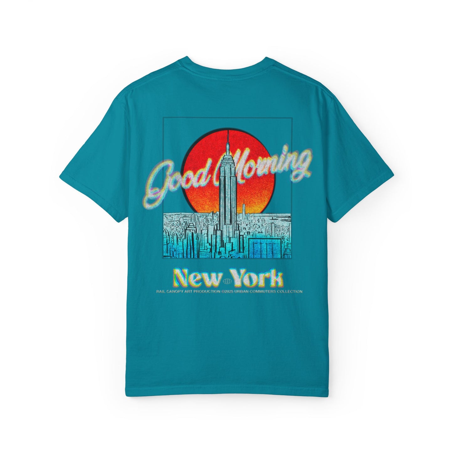 Good Morning New York VHS Vintage Graphic Tee, 2 Sided Unisex Casual Shirt, NYC Gift, Travel Souvenir, Streetwear Fashion