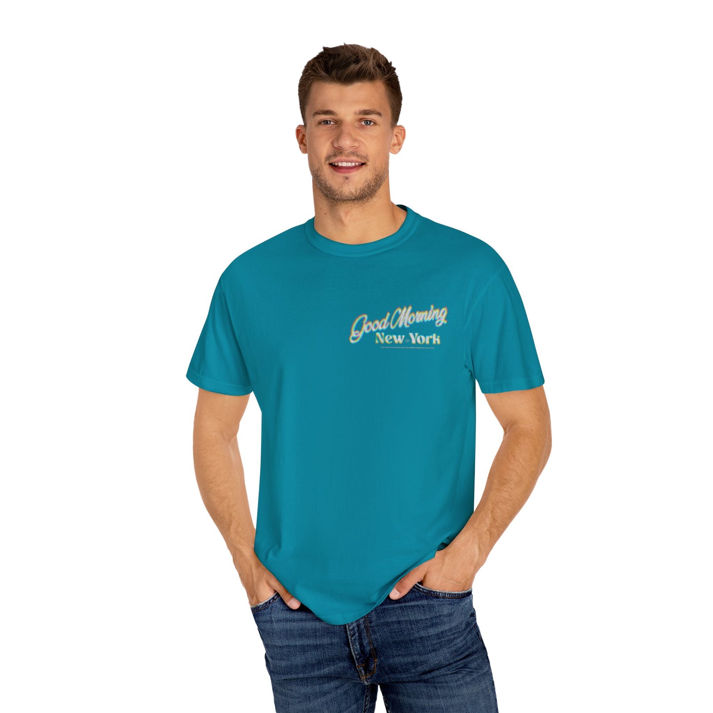 Good Morning New York VHS Vintage Graphic Tee, 2 Sided Unisex Casual Shirt, NYC Gift, Travel Souvenir, Streetwear Fashion