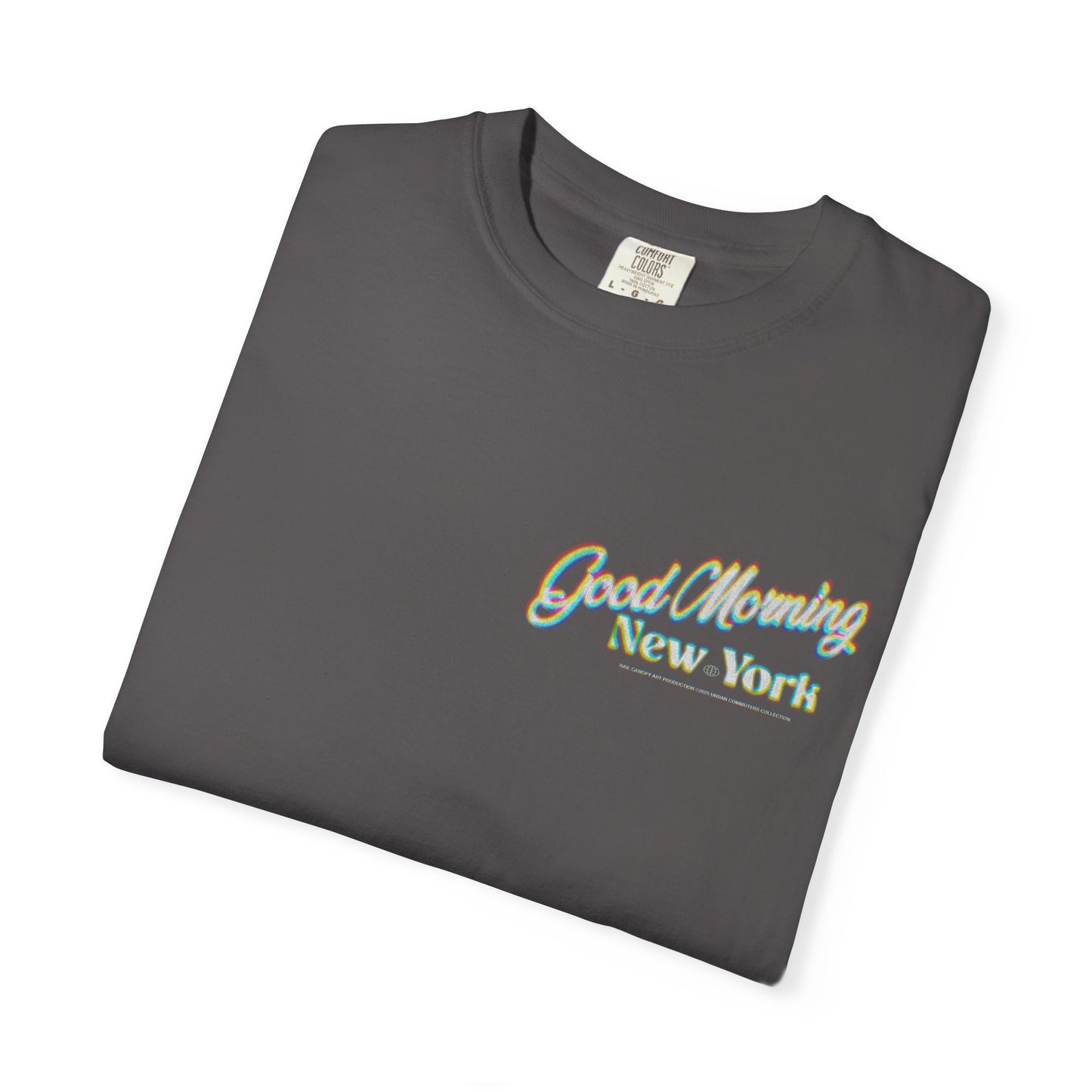 Good Morning New York VHS Vintage Graphic Tee, 2 Sided Unisex Casual Shirt, NYC Gift, Travel Souvenir, Streetwear Fashion