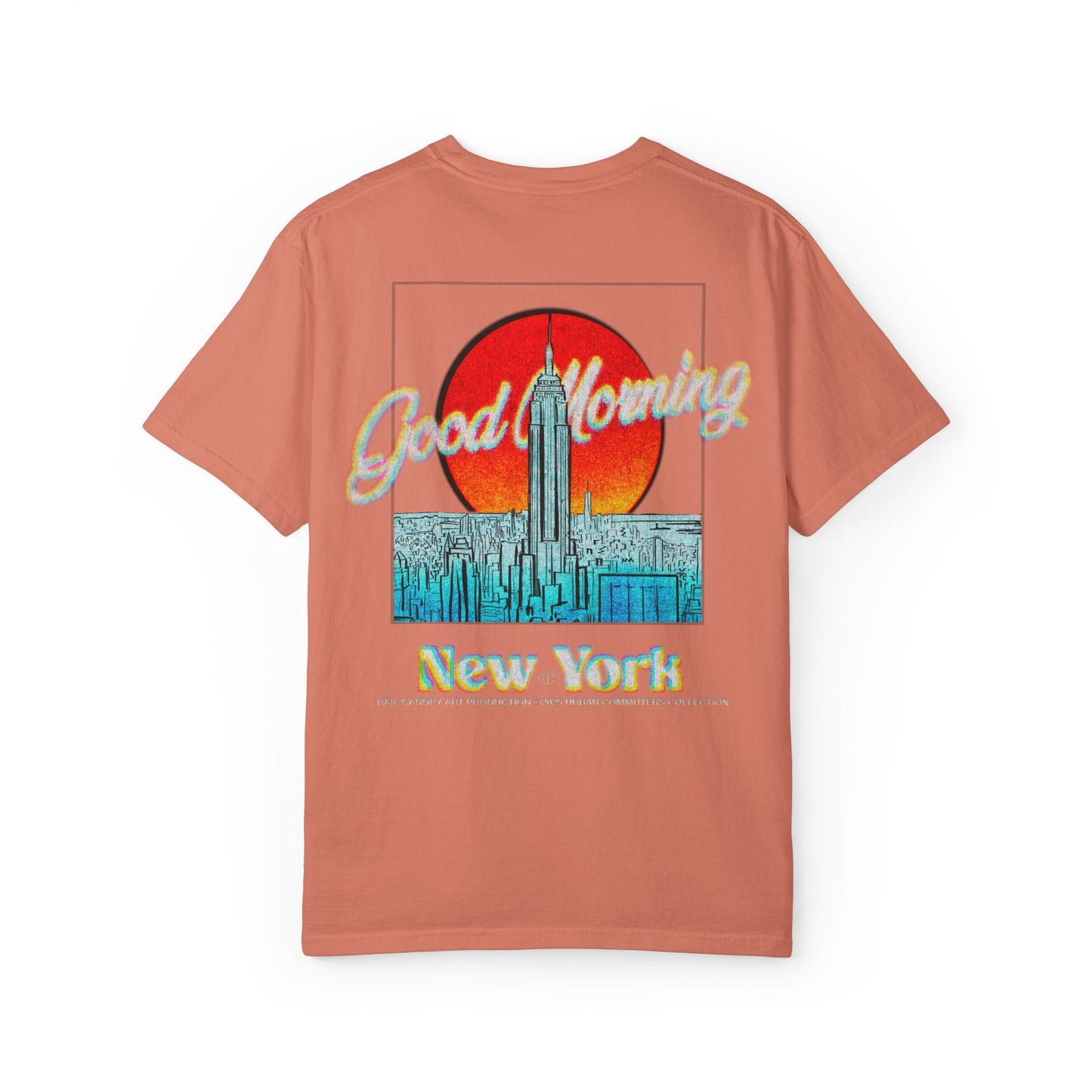Good Morning New York VHS Vintage Graphic Tee, 2 Sided Unisex Casual Shirt, NYC Gift, Travel Souvenir, Streetwear Fashion