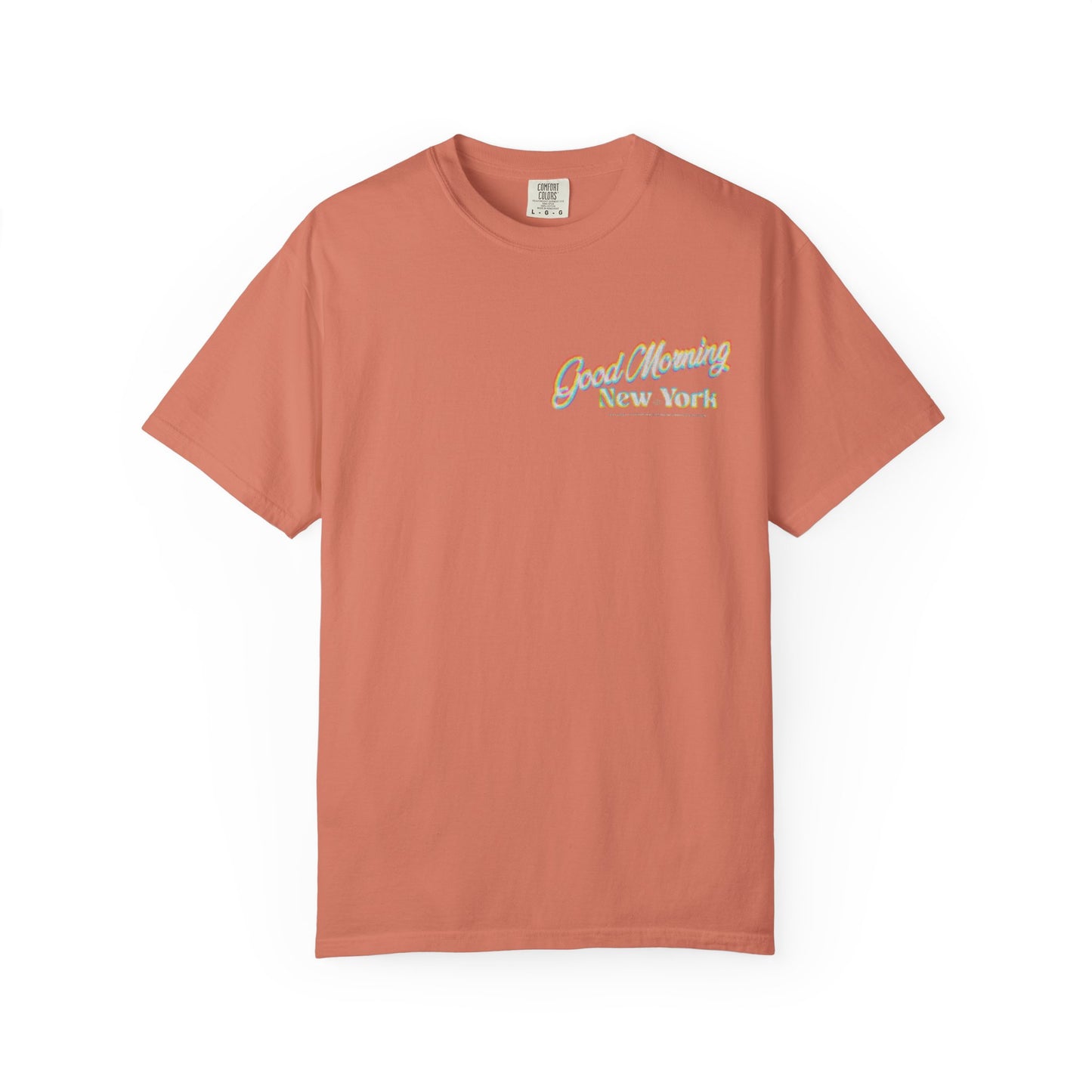 Good Morning New York VHS Vintage Graphic Tee, 2 Sided Unisex Casual Shirt, NYC Gift, Travel Souvenir, Streetwear Fashion