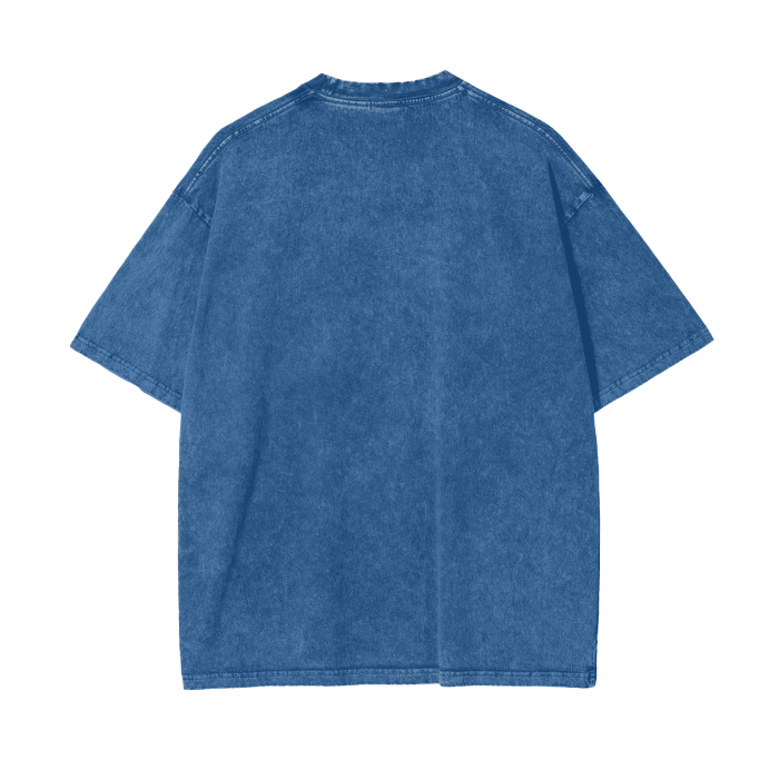 Chicago Vintage Architecture Tour Oversize Snow Washed T-Shirt