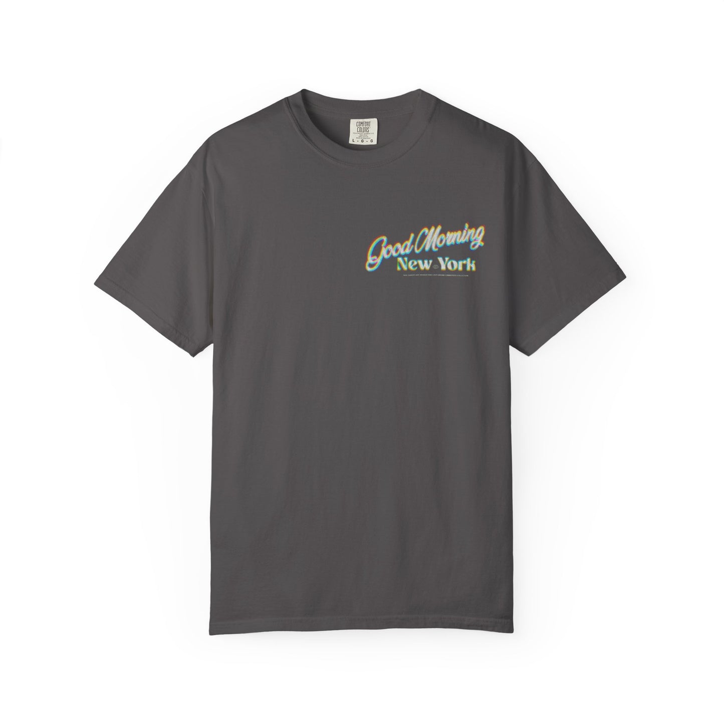 Good Morning New York VHS Vintage Graphic Tee, 2 Sided Unisex Casual Shirt, NYC Gift, Travel Souvenir, Streetwear Fashion