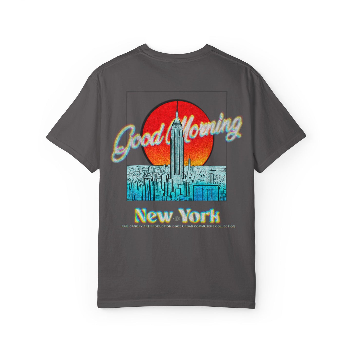Good Morning New York VHS Vintage Graphic Tee, 2 Sided Unisex Casual Shirt, NYC Gift, Travel Souvenir, Streetwear Fashion