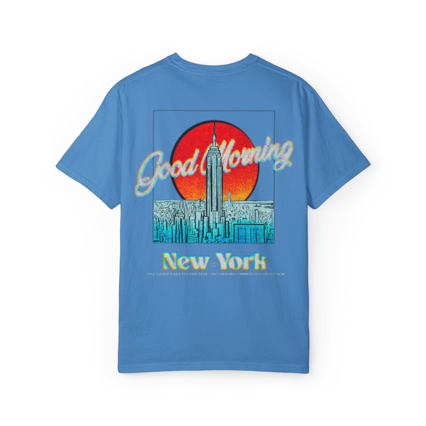 Good Morning New York VHS Vintage Graphic Tee, 2 Sided Unisex Casual Shirt, NYC Gift, Travel Souvenir, Streetwear Fashion
