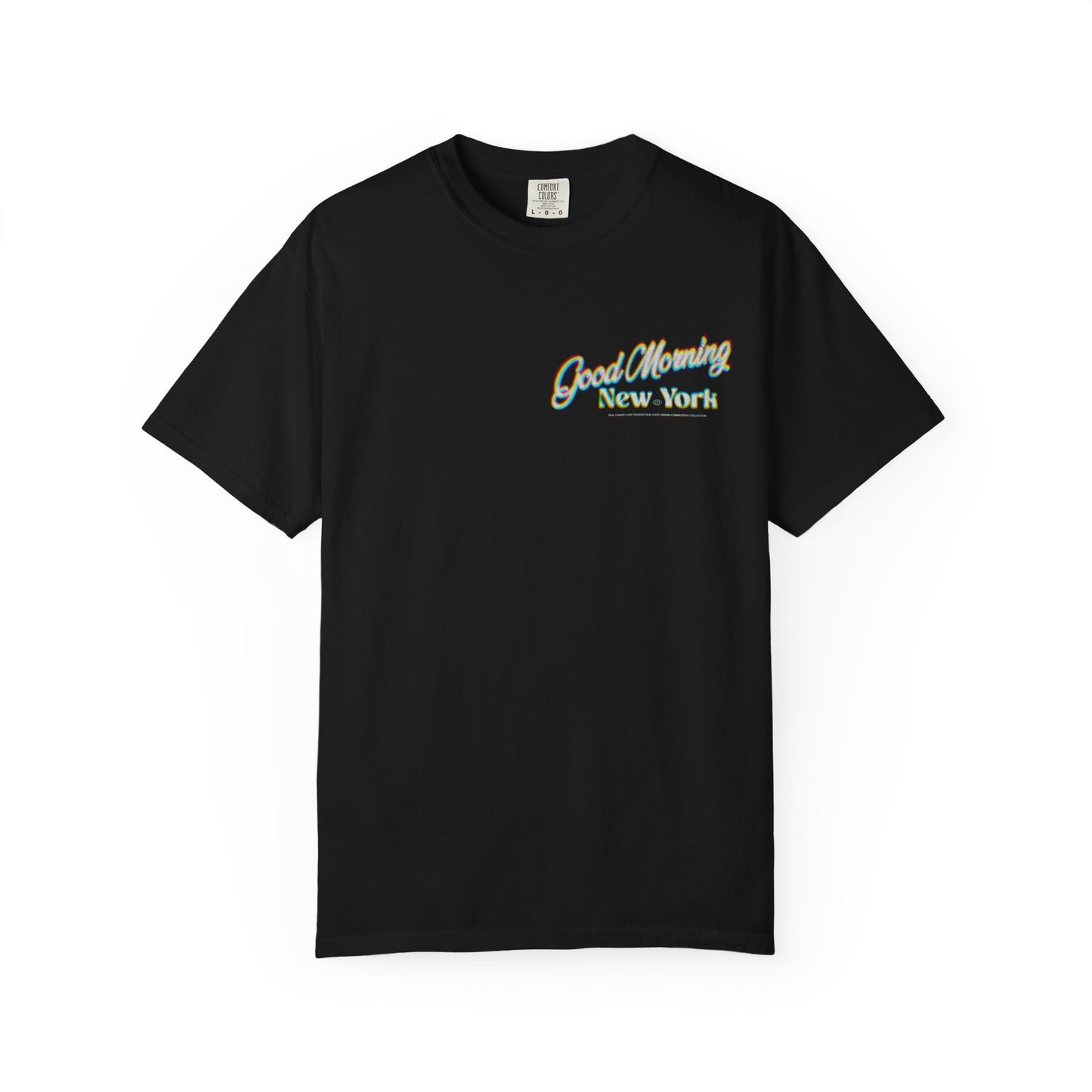 Good Morning New York VHS Vintage Graphic Tee, 2 Sided Unisex Casual Shirt, NYC Gift, Travel Souvenir, Streetwear Fashion