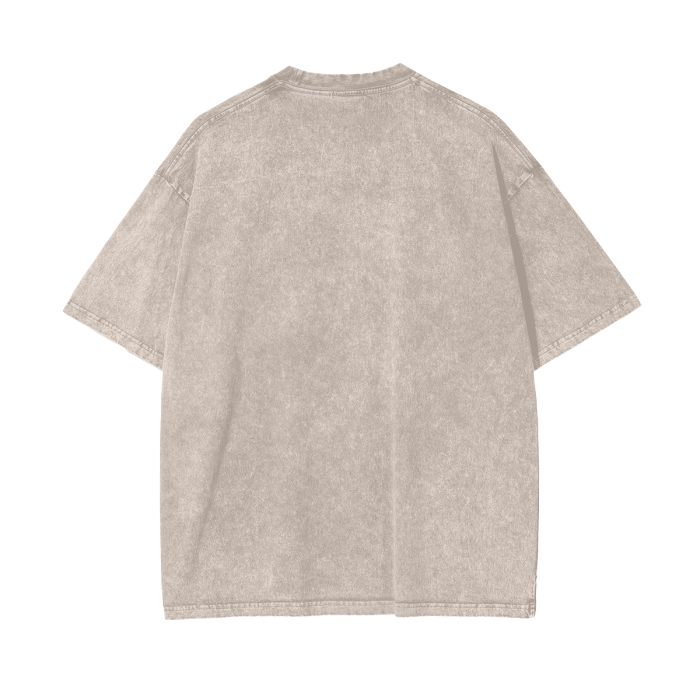 Chicago Vintage Architecture Tour Oversize Snow Washed T-Shirt