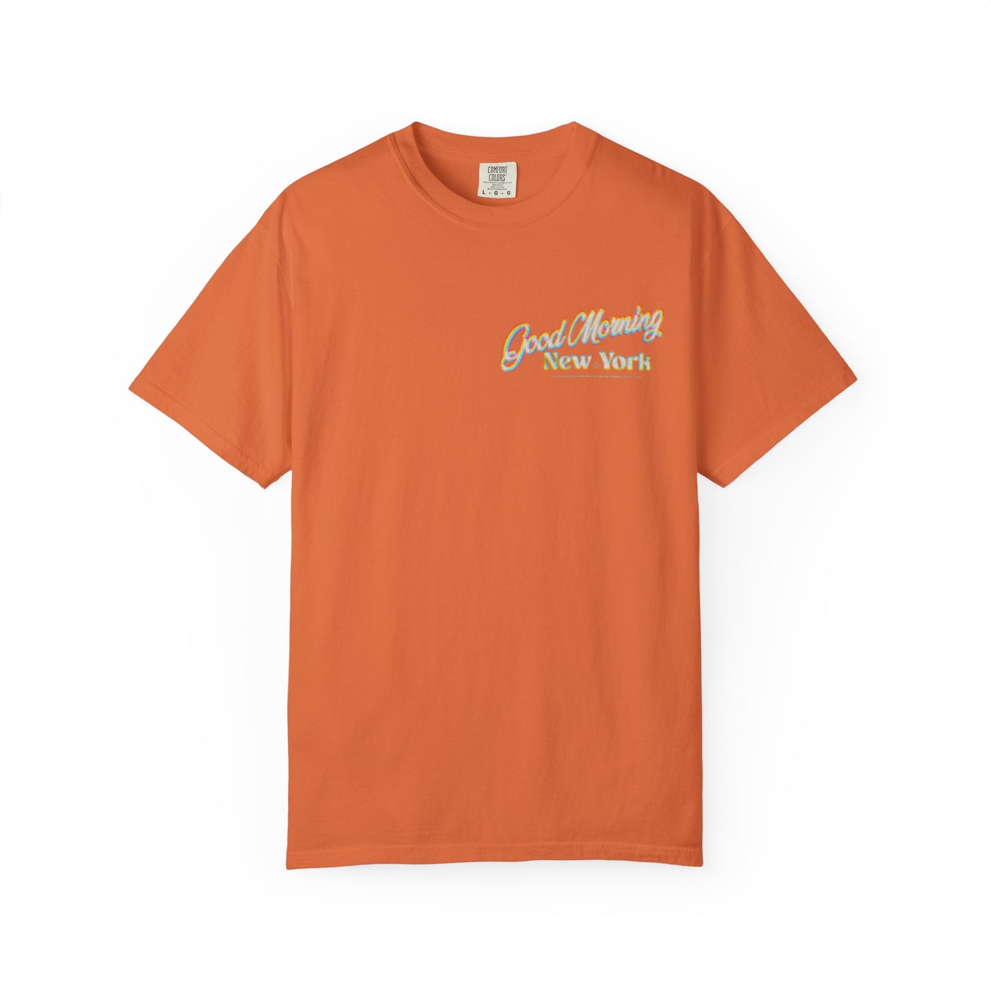 Good Morning New York VHS Vintage Graphic Tee, 2 Sided Unisex Casual Shirt, NYC Gift, Travel Souvenir, Streetwear Fashion