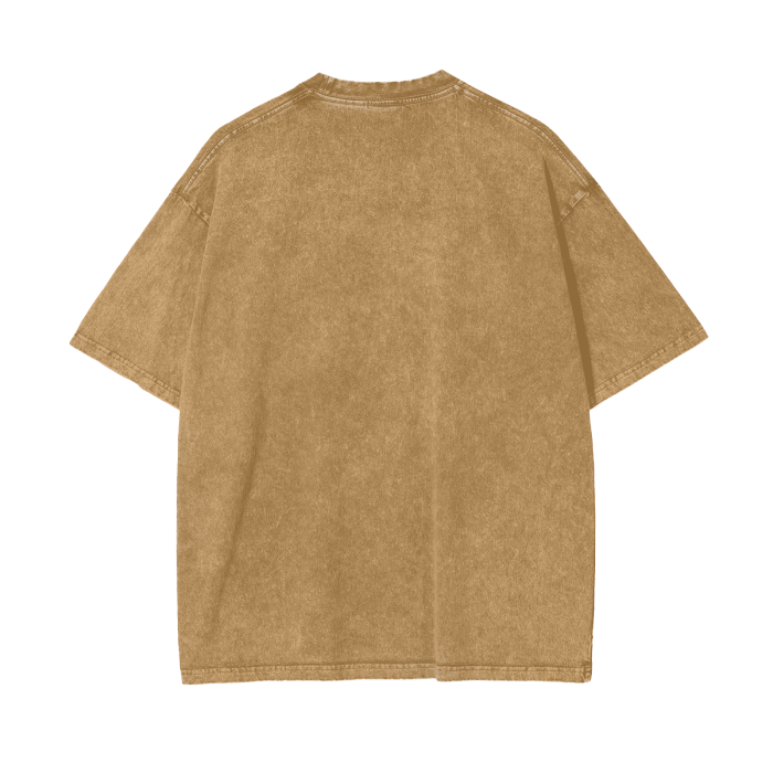 Chicago Vintage Architecture Tour Oversize Snow Washed T-Shirt