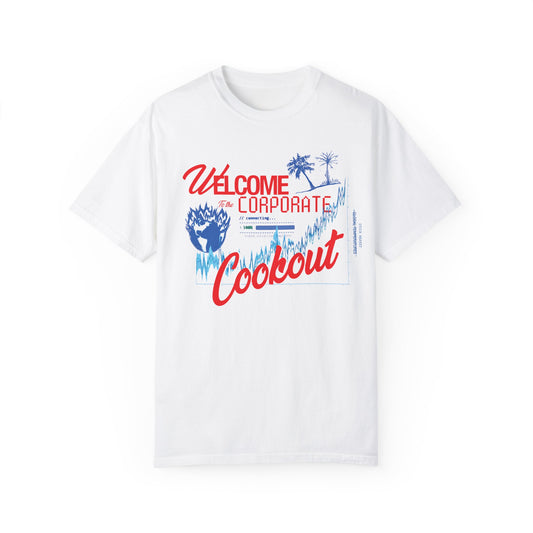 Corporate Cookout T-Shirt, Casual Summer Tee, Graphic Unisex Shirt, Barbecue Party Outfit, Fun Gift for Friends