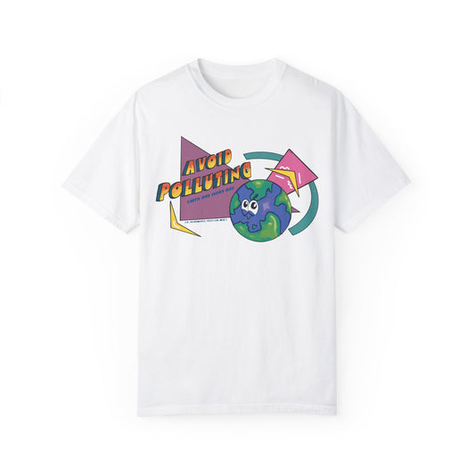 Earth Day 90s Unisex T-Shirt - US EPA - Avoid Polluting Design, Eco-Friendly Fashion, Casual Wear, Planet Protection Tee,