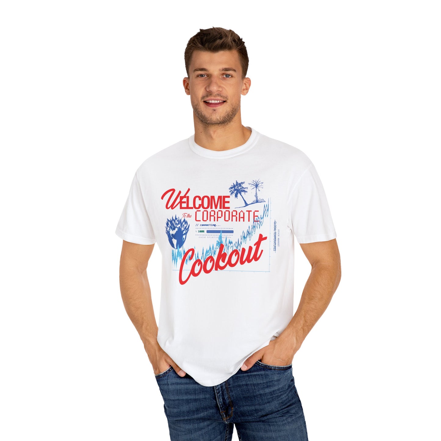 Corporate Cookout T-Shirt, Casual Summer Tee, Graphic Unisex Shirt, Barbecue Party Outfit, Fun Gift for Friends