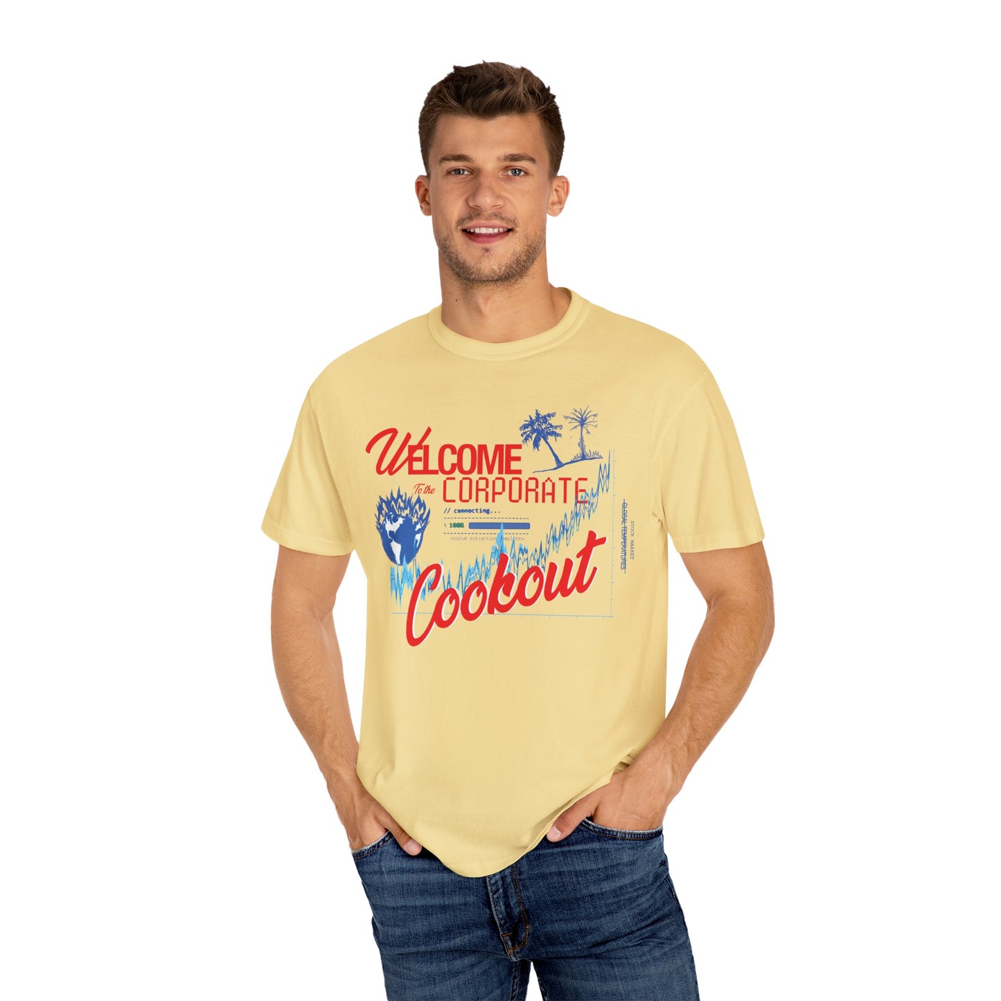 Corporate Cookout T-Shirt, Casual Summer Tee, Graphic Unisex Shirt, Barbecue Party Outfit, Fun Gift for Friends