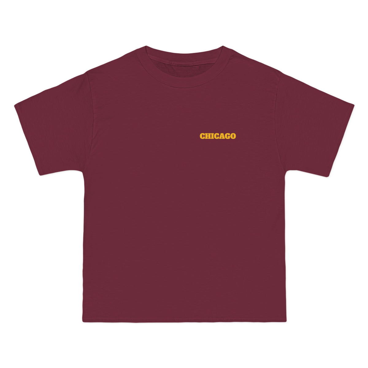 Chicago Bird Club tee with a vintage CTA style bird design