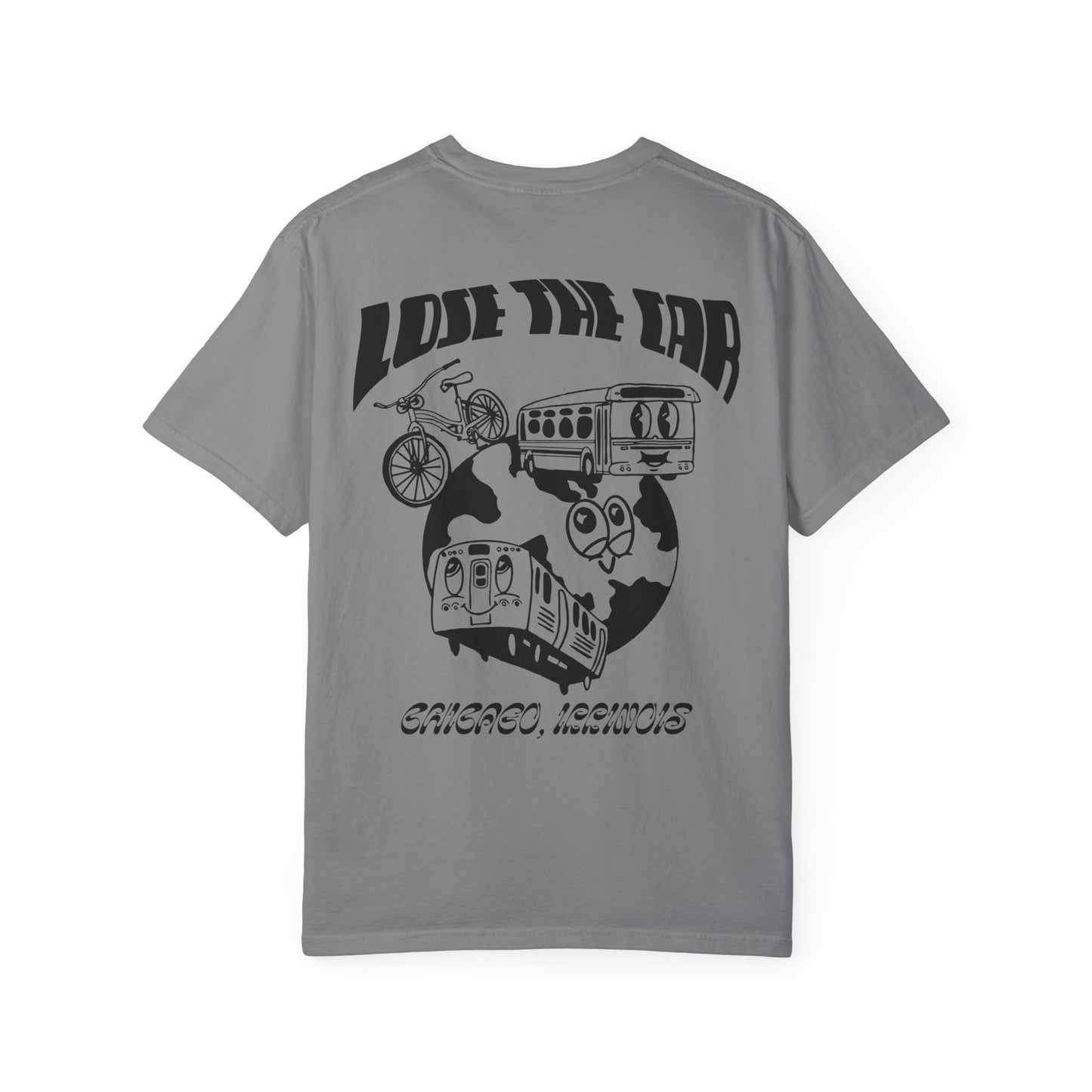 Lose the Car - Urban Communters, *Personalization to any city*, Comfort Colors Tee, Street Style Shirt, Cycling Shirt, Transit Gift