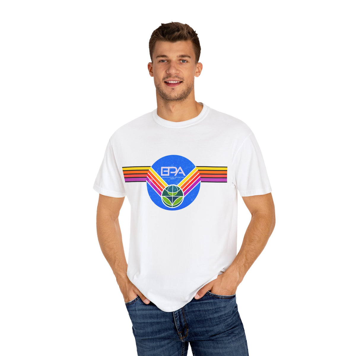 Vintage 1970s EPA logo graphic t-shirt