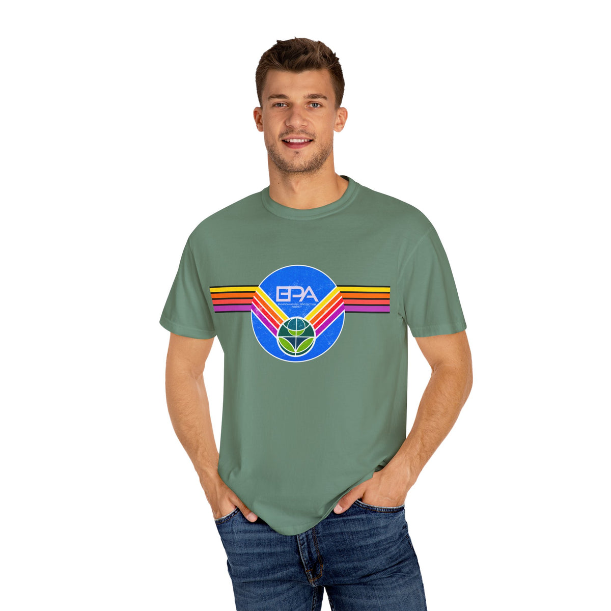 Vintage 1970s EPA logo graphic t-shirt
