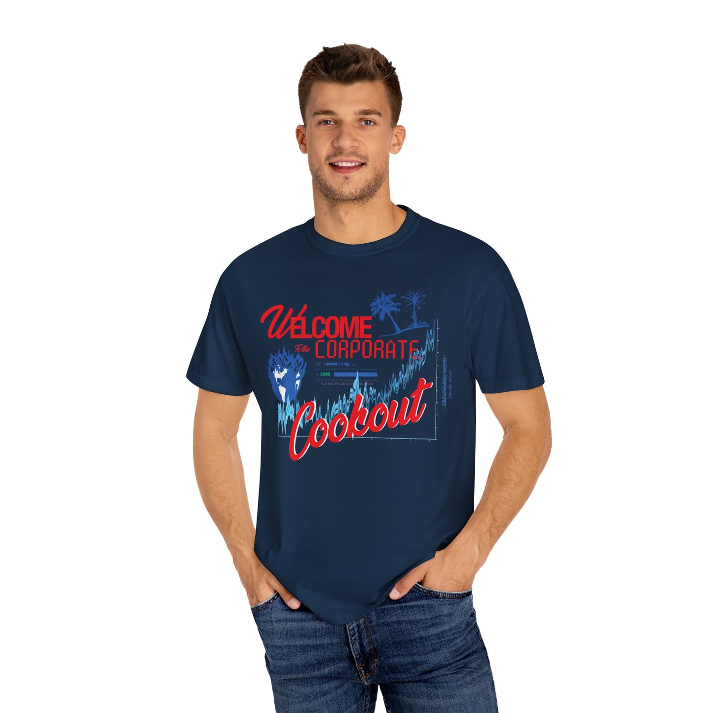 Corporate Cookout T-Shirt, Casual Summer Tee, Graphic Unisex Shirt, Barbecue Party Outfit, Fun Gift for Friends