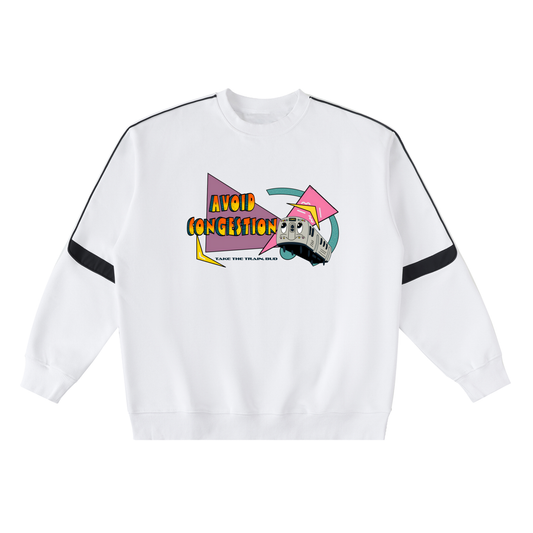 90s Transit Crewneck Taped Sweatshirt